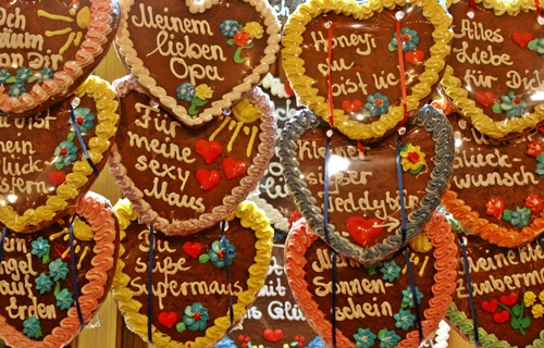 Gingerbread hearts