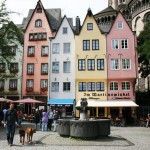 Coloured Houses in Cologne