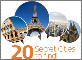 Secret Cities KLM Logo
