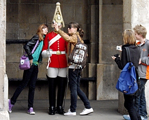 London Tourists - by Rev Stan