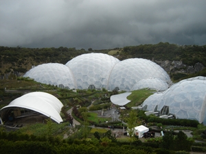 Outside the Eden Project