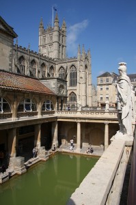 Roman Baths & Abbey - by Exfordy